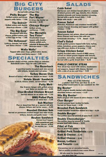 don hall's hollywood drive in menu|don hall's hollywood fort wayne menu.